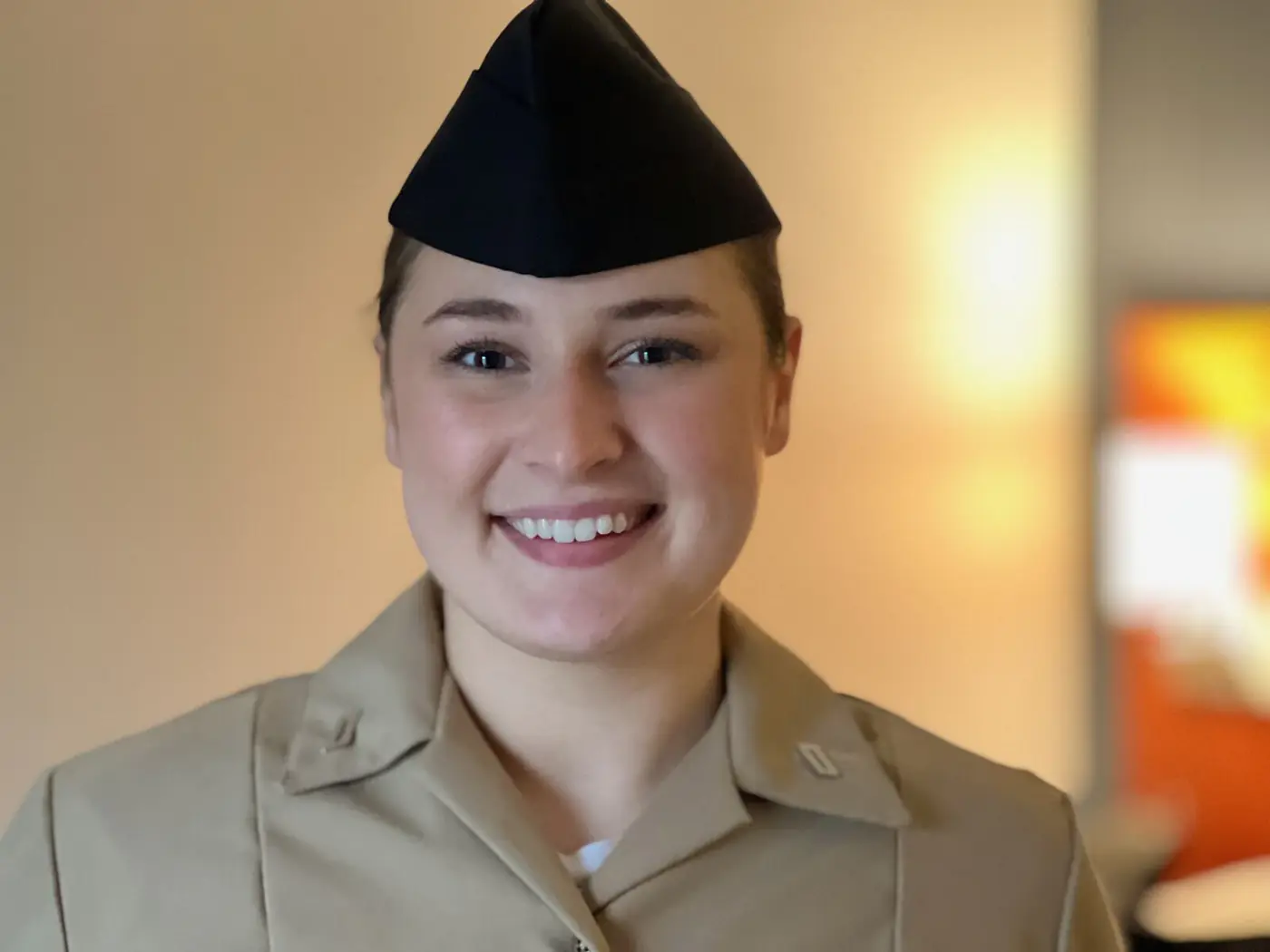 Brian's daughter, serving in the U.S. Navy.
